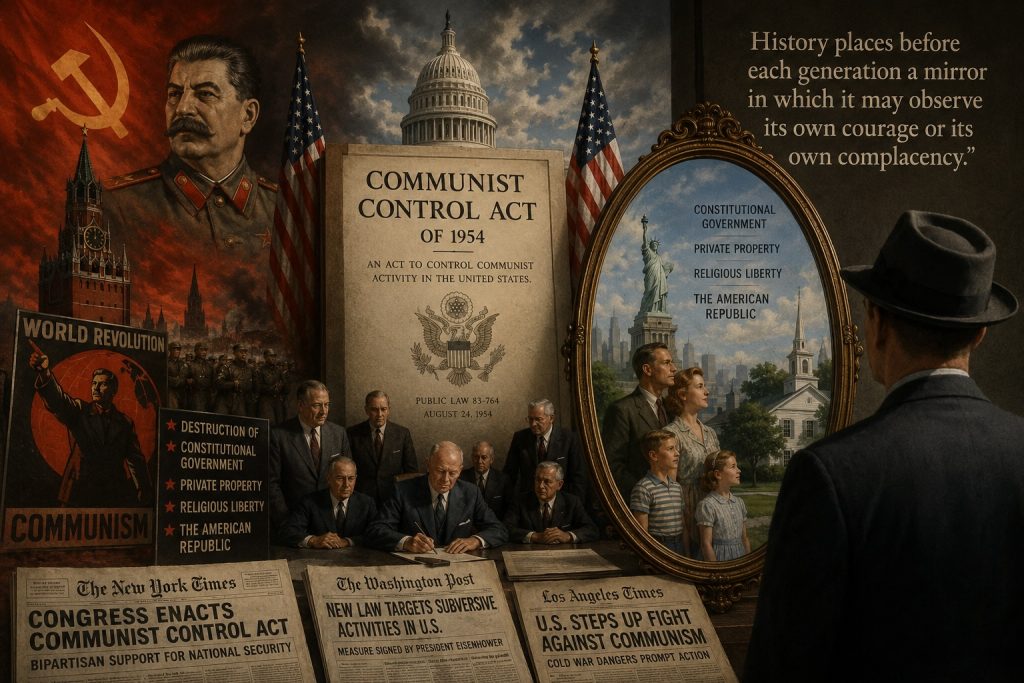 The Communist Control Act: A Law That America Forgot The Communist Control Act: A Law That America Forgot