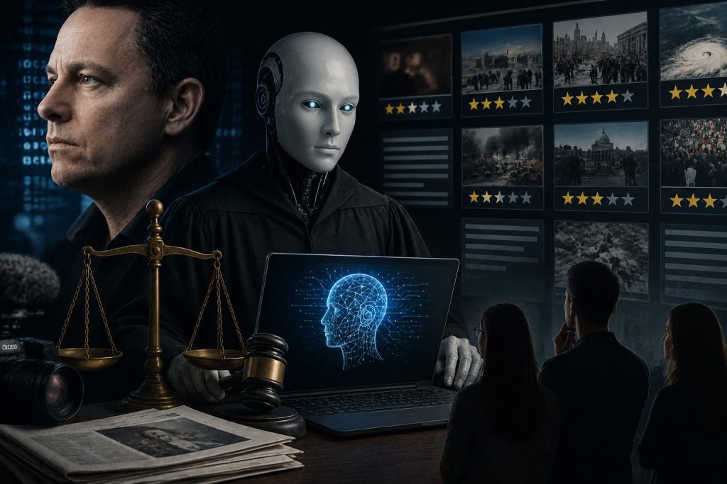 Thiel-Backed AI Journalism Tribunal Pivots to Rating News Coverage Thiel-Backed AI Journalism Tribunal Pivots to Rating News Coverage