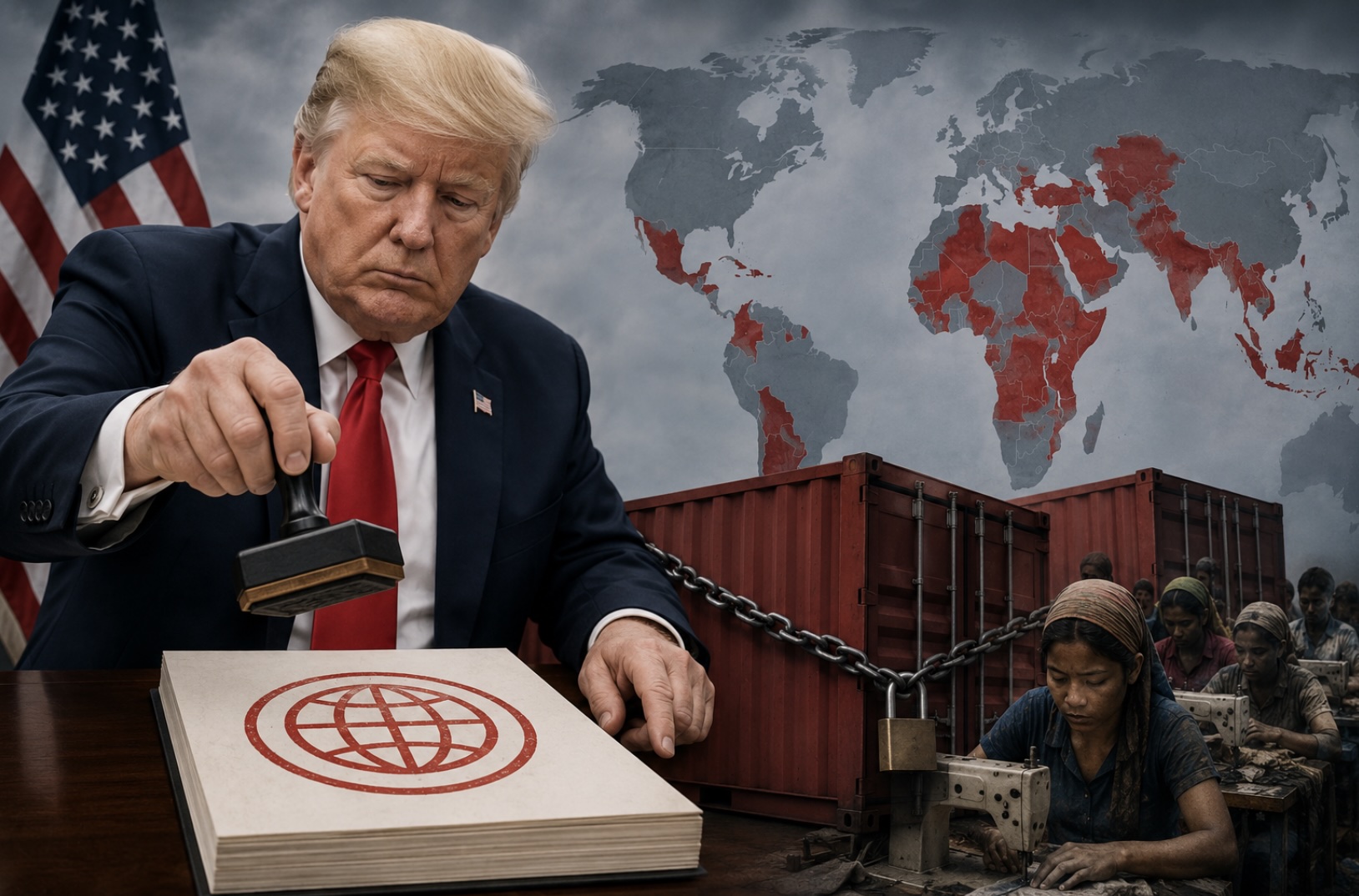 Trump Imposes Tariffs on 60 Countries Over Forced Labor Failures