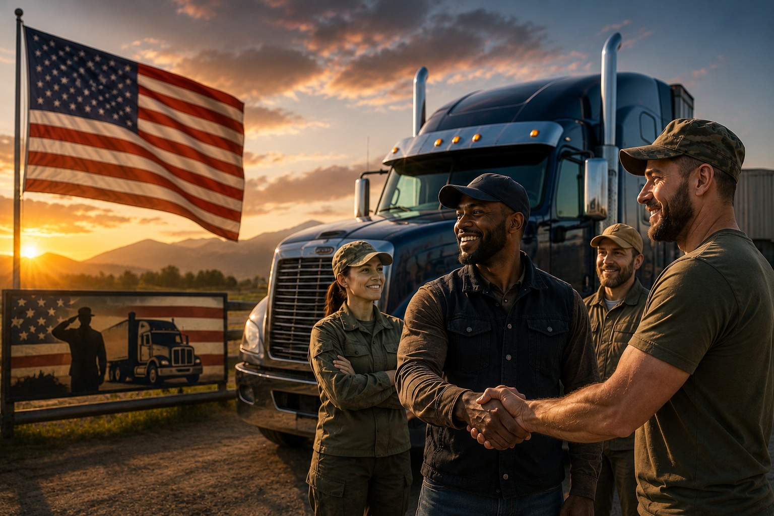 Trump’s ‘Freedom Haulers’ Puts Veterans Back in the Driver’s Seat