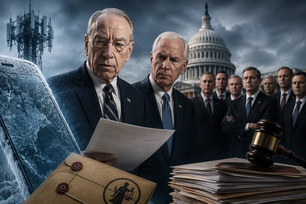 Arctic Frost Phone Records: Senators Seek Full Timeline from Verizon on May 2023 Subpoena