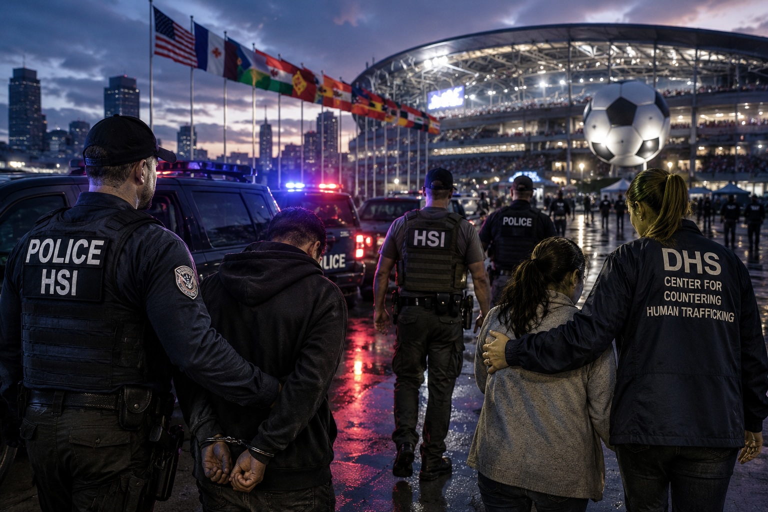 DHS: Over 900 Arrested, 180 Trafficking Victims Freed in FIFA World Cup Crackdown