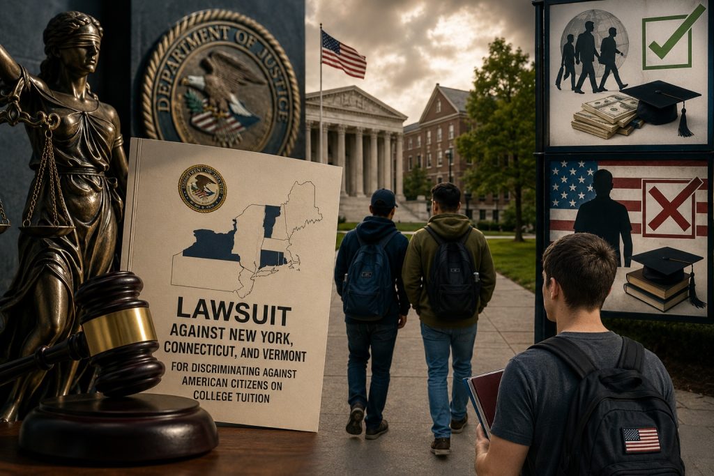 DOJ Sues States for Discriminating Against American Citizens on College Tuition