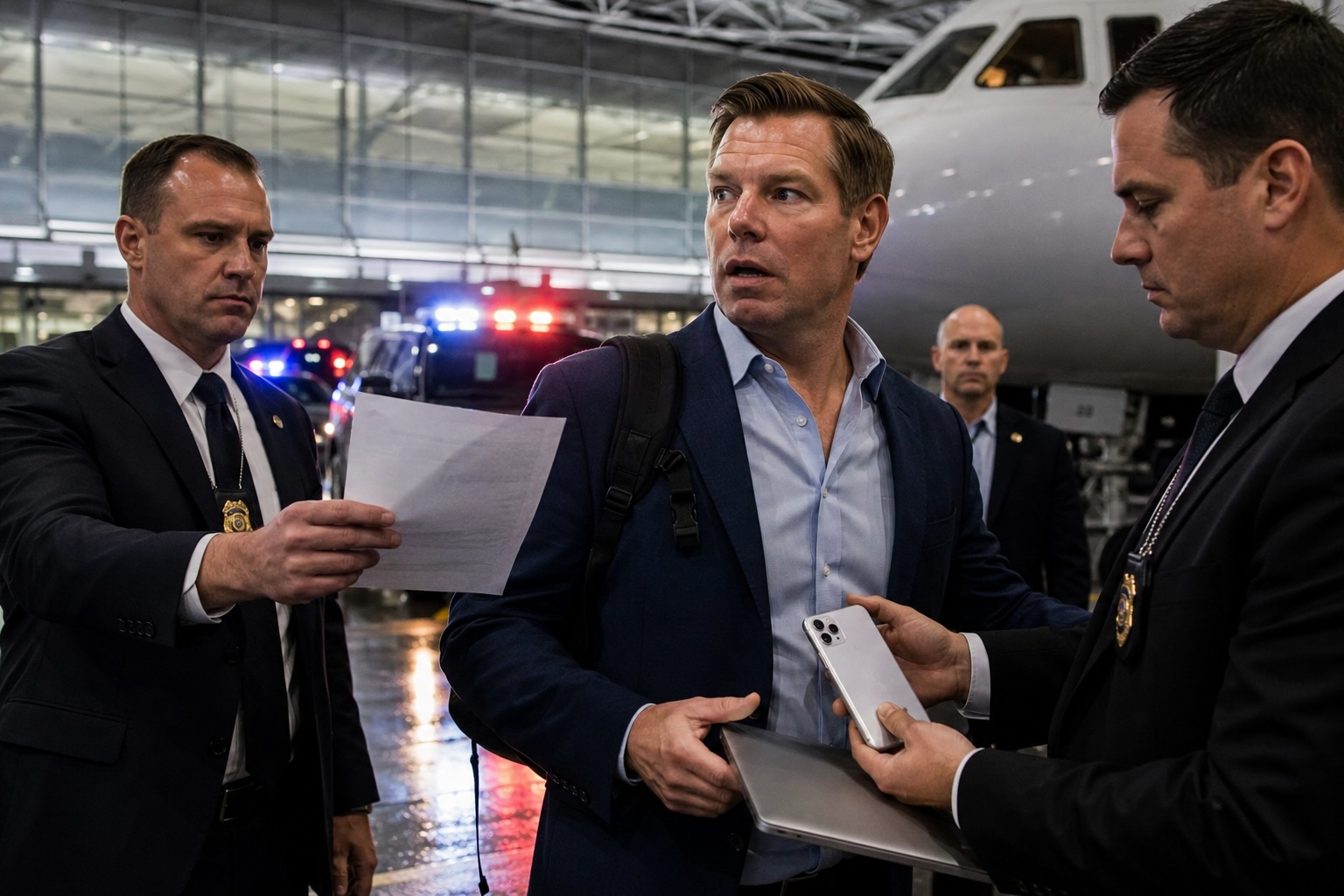 FBI Seizes Eric Swalwell’s Devices in Sexual Assault Probe