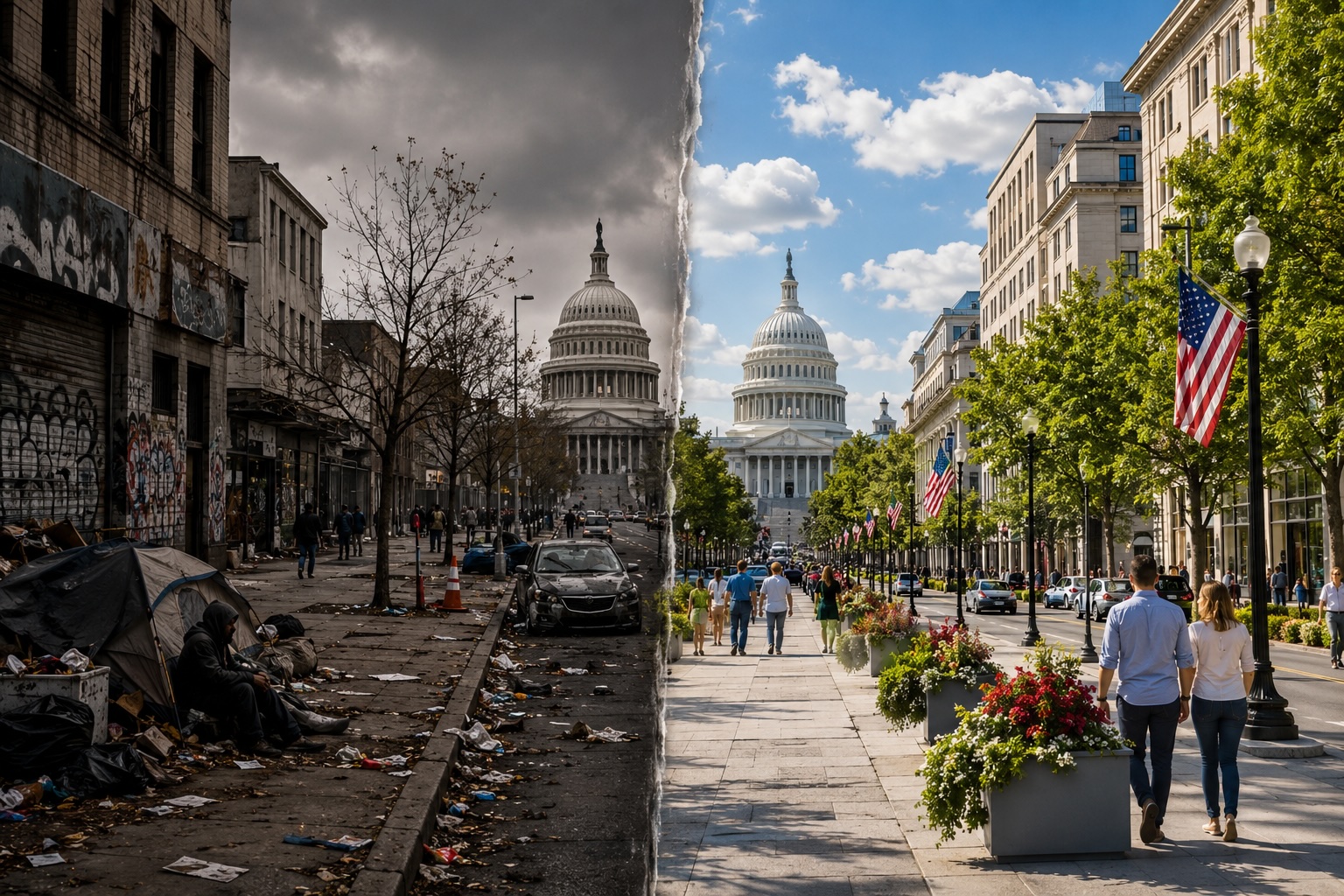 One Year After Trump’s “Liberation Day”: Crime Plummets, Beauty Restored, and D.C. Reclaimed