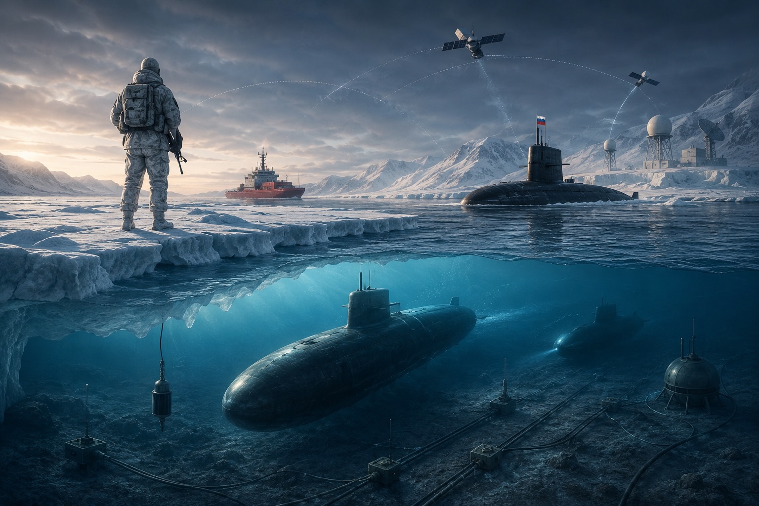 The Spies Beneath the Arctic Ice