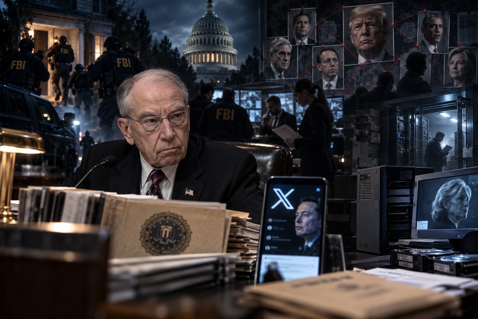 Grassley Files: FBI Agent Compared Musk’s X Post to Hillary’s Private Server