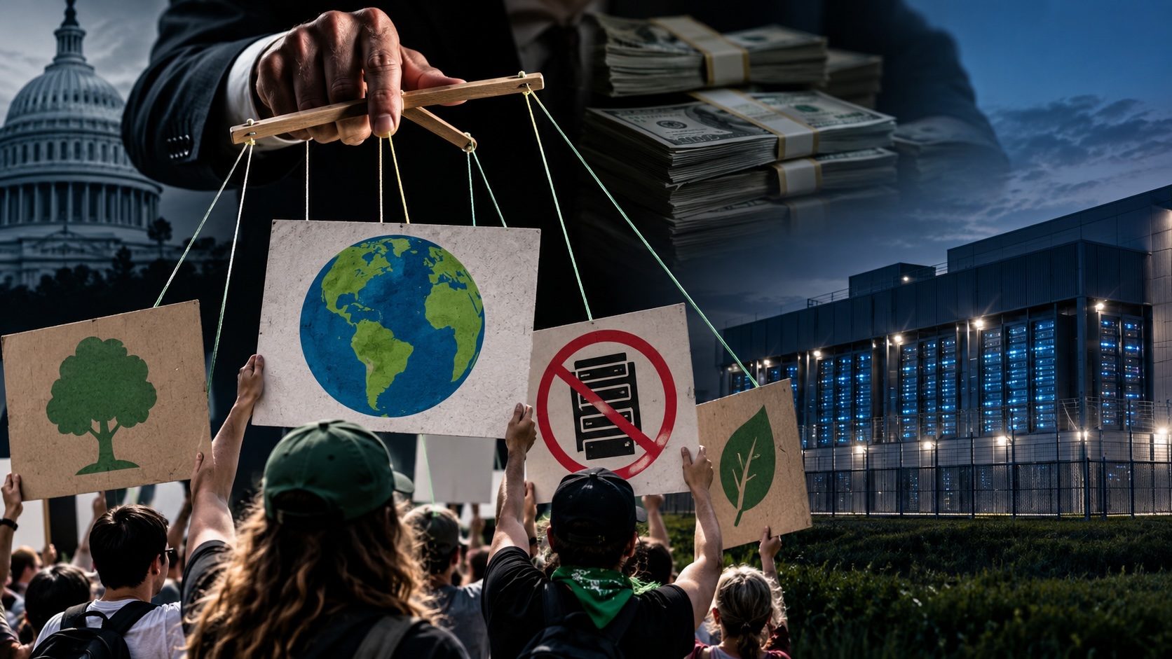 Money trail exposes far-left shadow orgs pushing data center backlash as part of broader 'playbook': experts