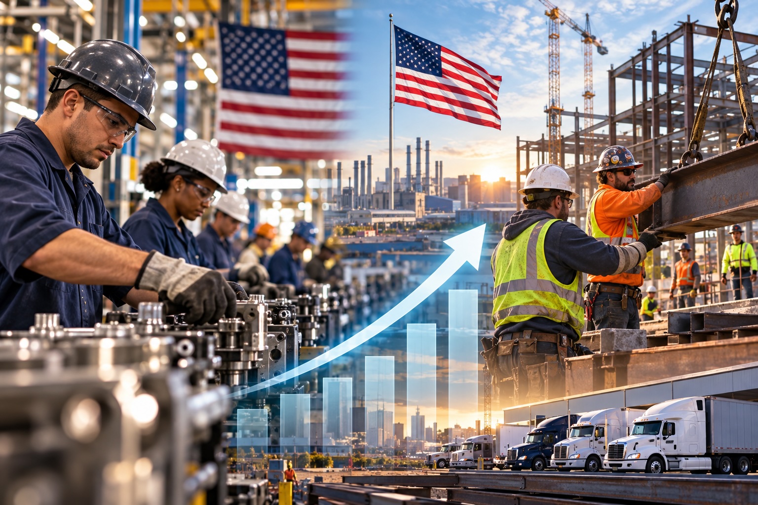 Trump Blows Past Jobs Forecast With 162,000 Hires as Factories Keep Adding