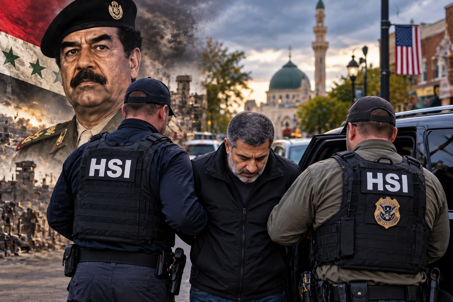 Trump’s HSI Nets a Saddam Hussein Intelligence Officer in Dearborn