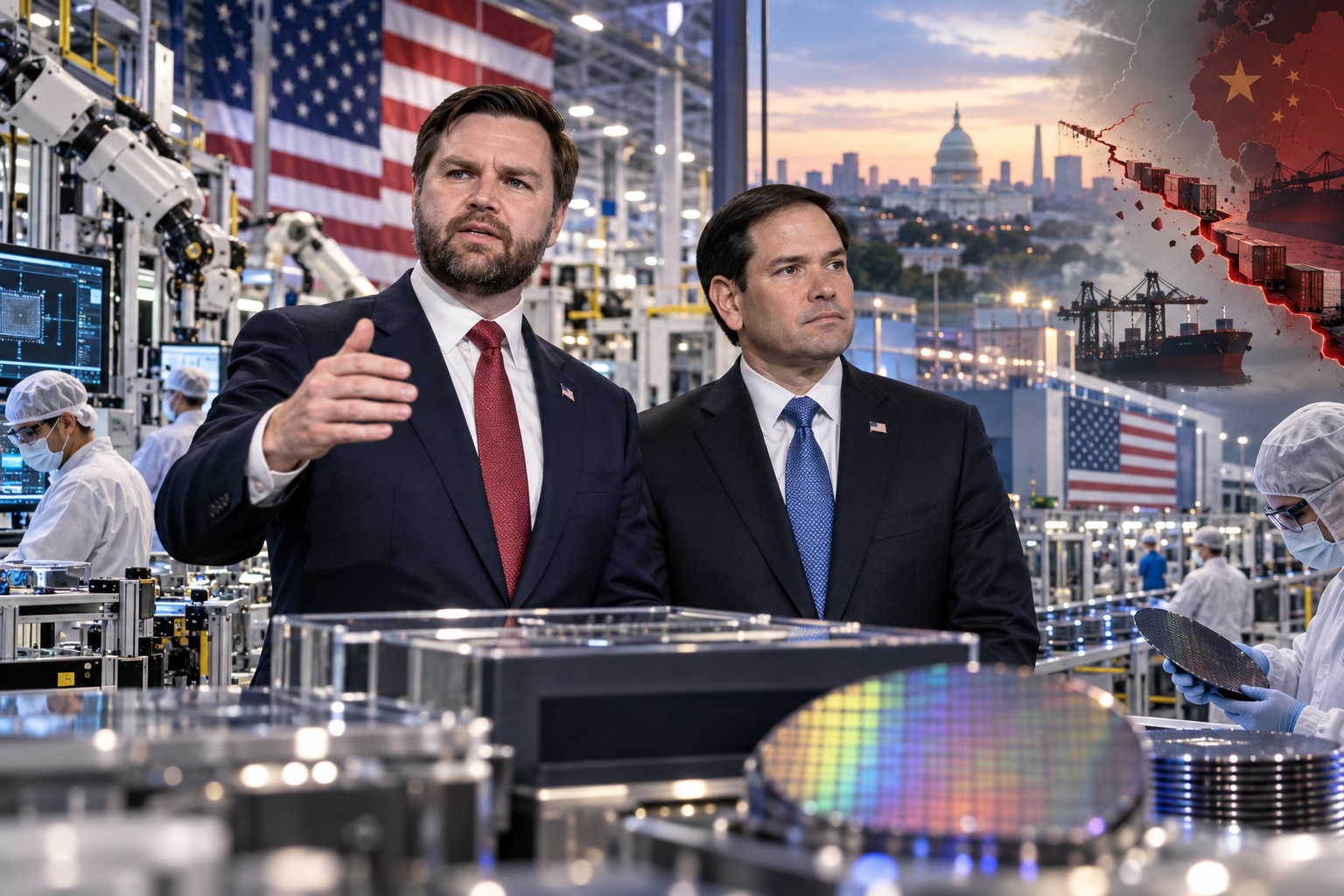 Vance and Rubio Roll Out Foundry School to Cut China Dependence and Staff U.S. Plants