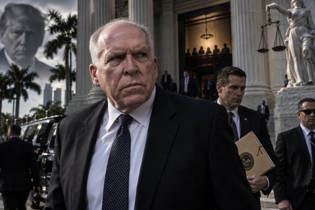 DOJ Hauls John Brennan Before a Florida Grand Jury in the Trump Civil-Rights Probe DOJ Hauls John Brennan Before a Florida Grand Jury in the Trump Civil-Rights Probe