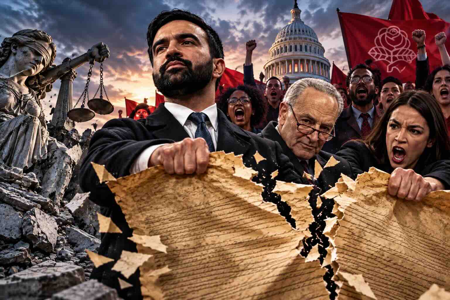 The radical left is no longer a faction. They are the life blood of the Democratic Party. Zohran Mamdani did not just take City Hall. In 2026 his slate knocked off incumbents and party favorites in races from the top to the bottom of the ticket in New York. DSA ranks in Congress are set to more than double.