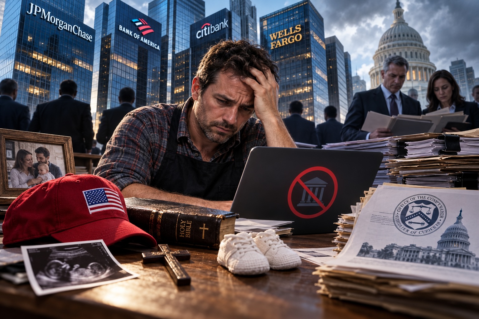 OCC Report: Nine Largest Banks Targeted Customers for Their Politics and Faith During Biden Years