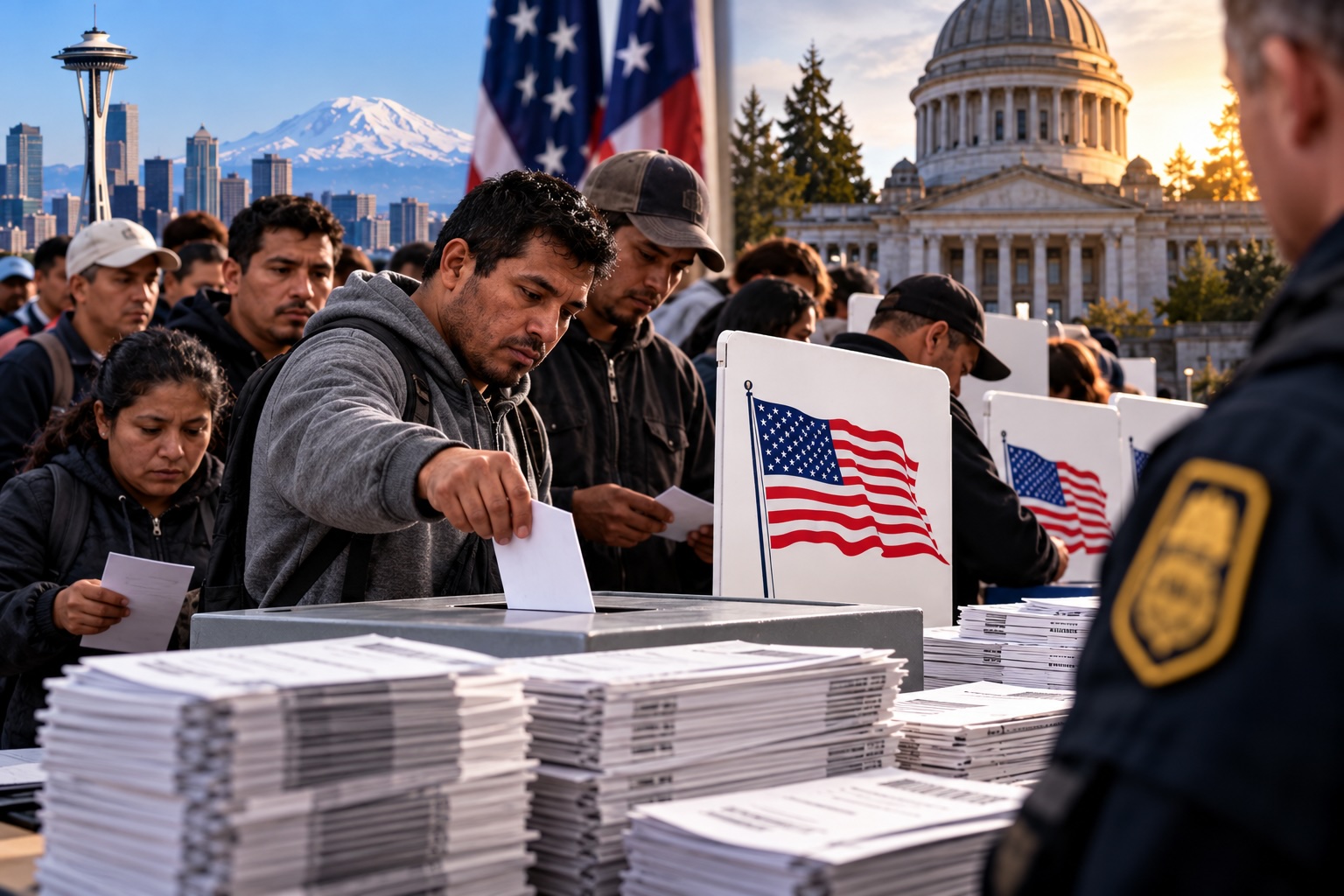 Feds Allege 405 Migrants Voted 1,500 Times