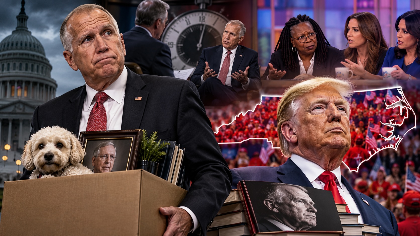 Tillis Quit, Then Told 60 Minutes MAGA Can’t Win