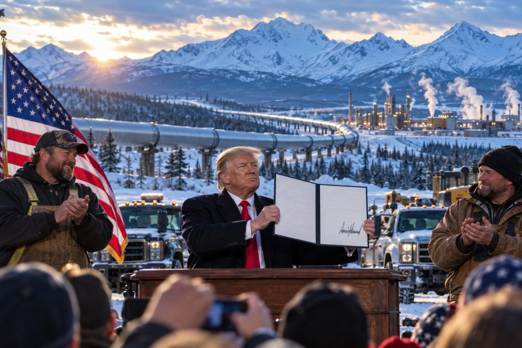 Trump Pardons Alaska Diesel Mechanics Targeted by Biden’s DOJ, Advances Gas Pipeline Trump Pardons Alaska Diesel Mechanics Targeted by Biden’s DOJ, Advances Gas Pipeline