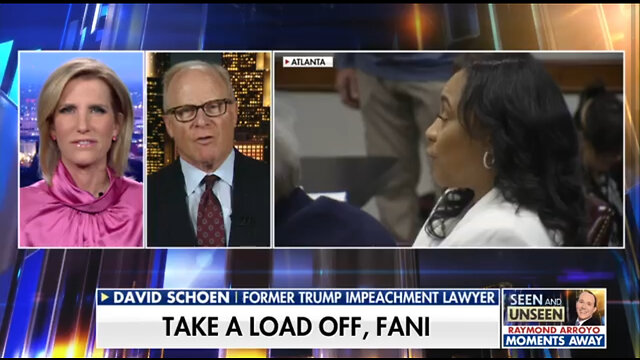 Trump impeachment lawyer David Schoen discussing Fani Willis and the legal controversy surrounding the Georgia election interference case.