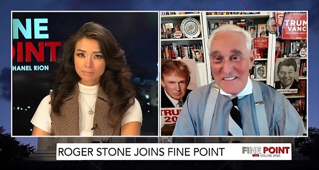 Roger Stone discussing the differences between his legal treatment and James Comey's in cases involving criminal charges.